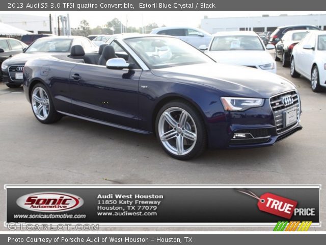 2013 Audi S5 3.0 TFSI quattro Convertible in Estoril Blue Crystal