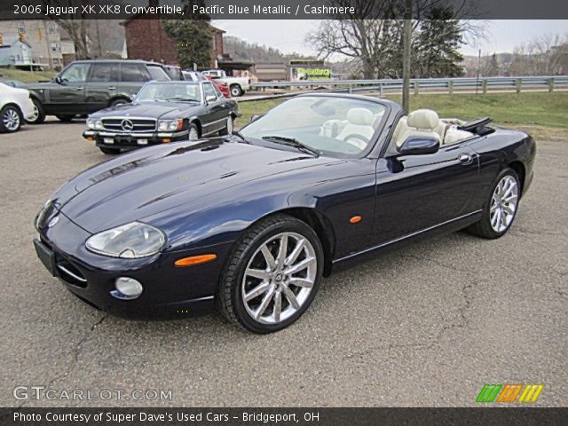2006 Jaguar XK XK8 Convertible in Pacific Blue Metallic