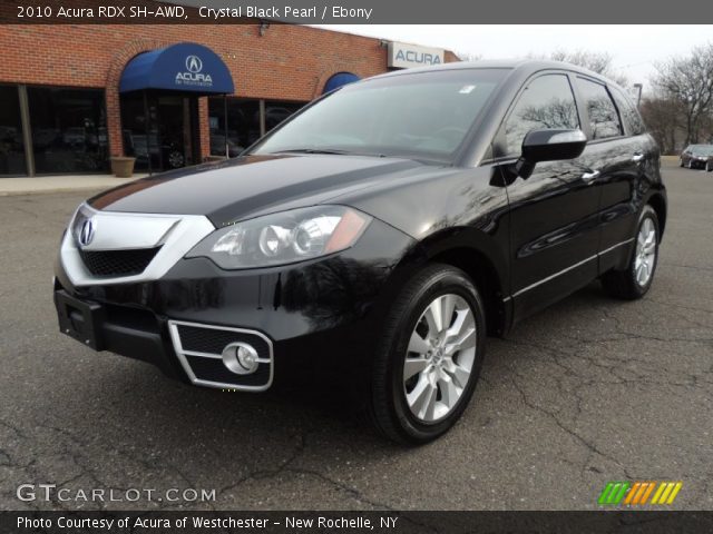 2010 Acura RDX SH-AWD in Crystal Black Pearl