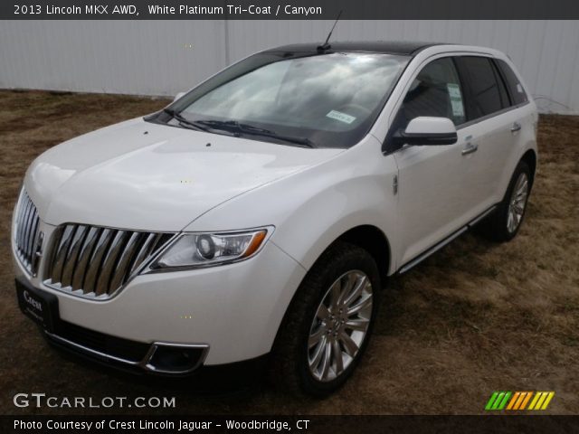 2013 Lincoln MKX AWD in White Platinum Tri-Coat