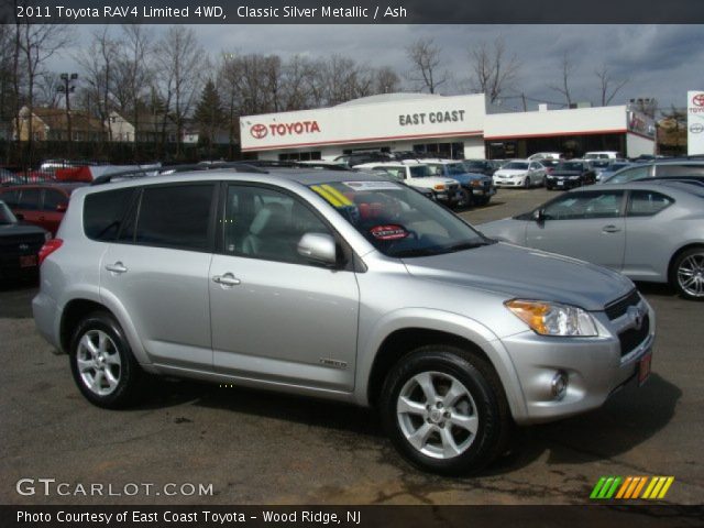 2011 Toyota RAV4 Limited 4WD in Classic Silver Metallic