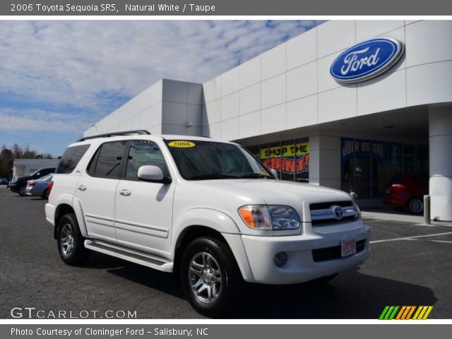 2006 Toyota Sequoia SR5 in Natural White