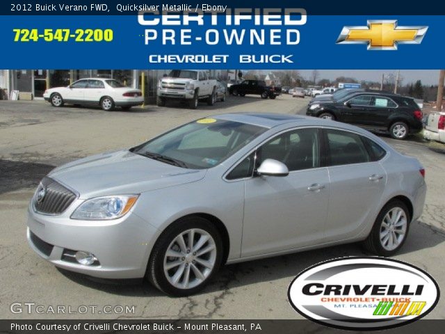 2012 Buick Verano FWD in Quicksilver Metallic
