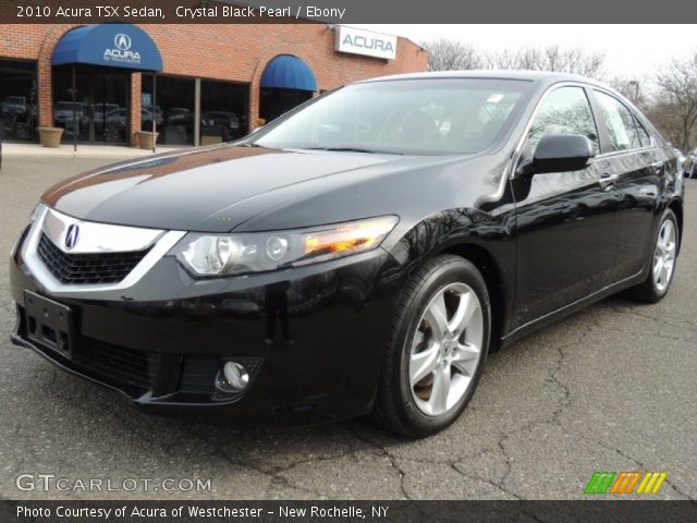 2010 Acura TSX Sedan in Crystal Black Pearl