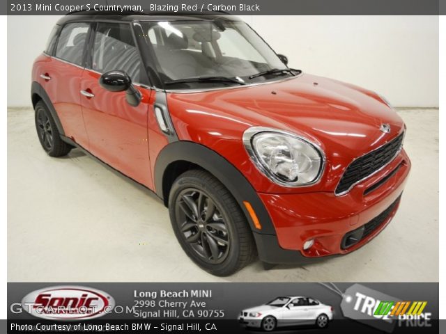 2013 Mini Cooper S Countryman in Blazing Red