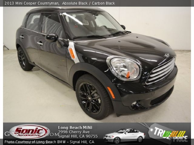 2013 Mini Cooper Countryman in Absolute Black