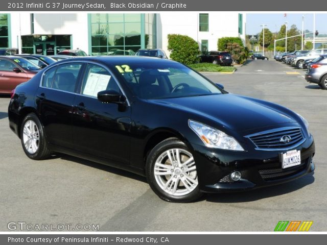 2012 Infiniti G 37 Journey Sedan in Black Obsidian