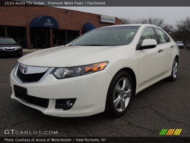 2010 Acura TSX Sedan in Premium White Pearl
