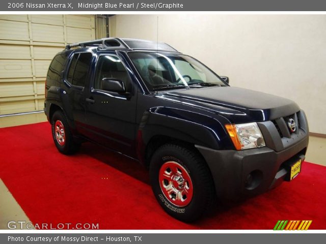 2006 Nissan Xterra X in Midnight Blue Pearl