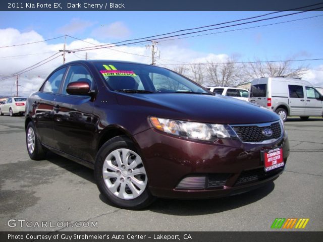 2011 Kia Forte EX in Dark Cherry