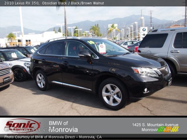 2010 Lexus RX 350 in Obsidian Black