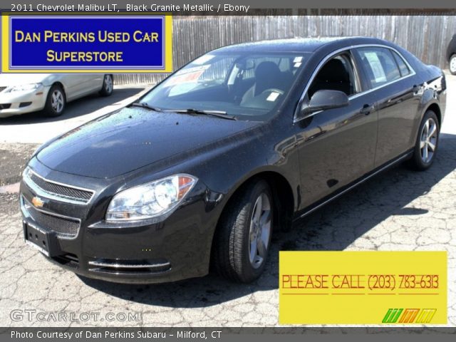 2011 Chevrolet Malibu LT in Black Granite Metallic
