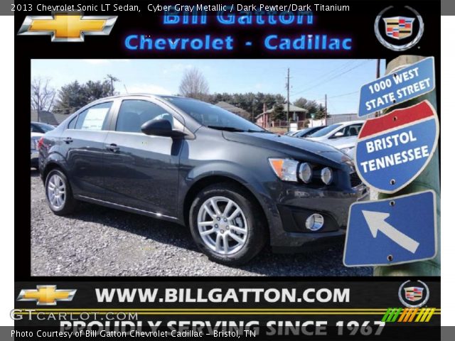 2013 Chevrolet Sonic LT Sedan in Cyber Gray Metallic