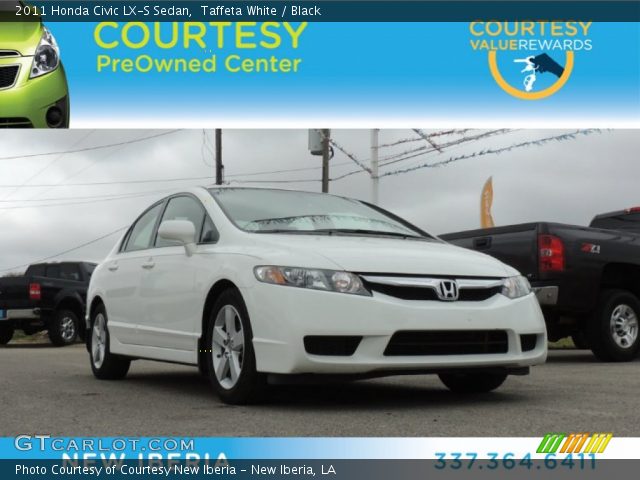 2011 Honda Civic LX-S Sedan in Taffeta White