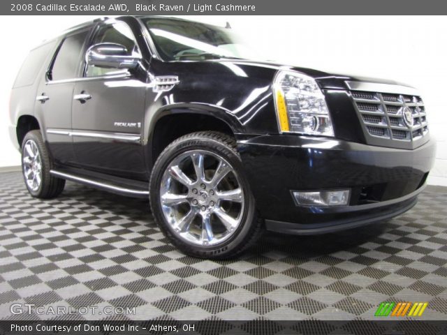 2008 Cadillac Escalade AWD in Black Raven