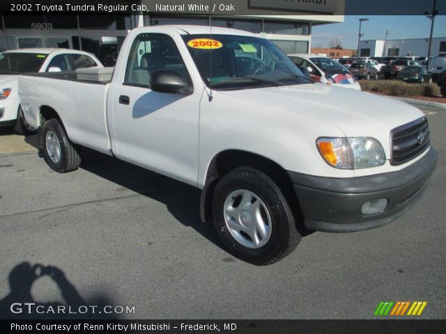 2002 Toyota Tundra Regular Cab in Natural White
