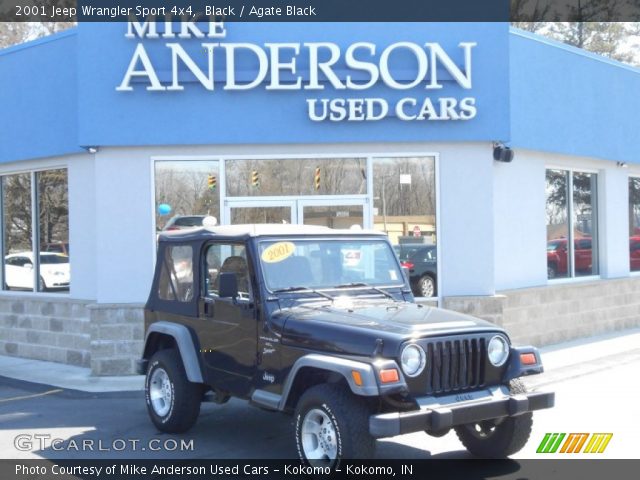 2001 Jeep Wrangler Sport 4x4 in Black