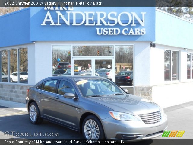 2012 Chrysler 200 LX Sedan in Tungsten Metallic
