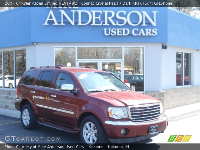 2007 Chrysler Aspen Limited HEMI 4WD in Cognac Crystal Pearl