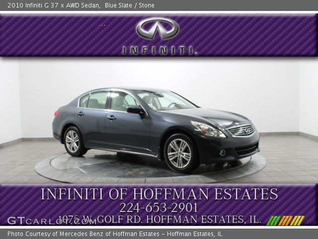 2010 Infiniti G 37 x AWD Sedan in Blue Slate