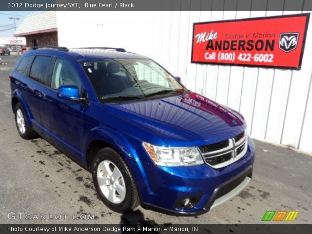 2012 Dodge Journey SXT in Blue Pearl