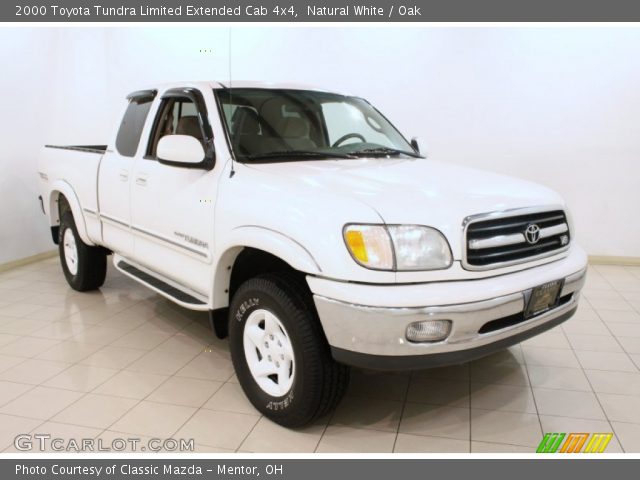 2000 Toyota Tundra Limited Extended Cab 4x4 in Natural White