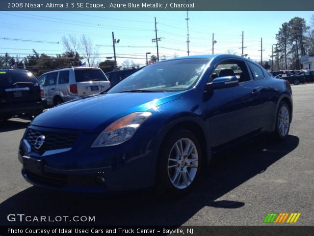 2008 Nissan Altima 3.5 SE Coupe in Azure Blue Metallic