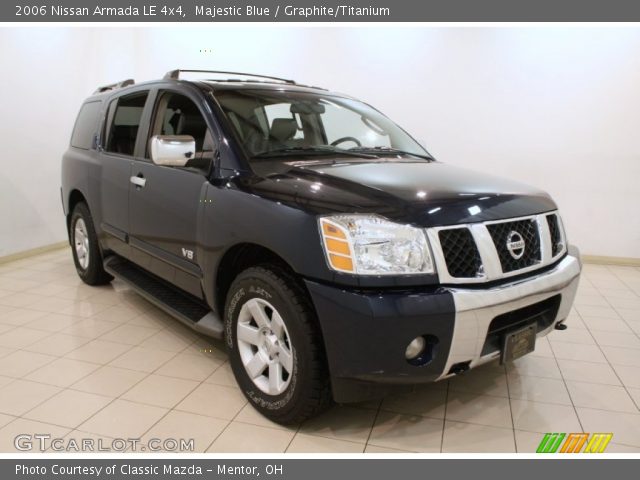 2006 Nissan Armada LE 4x4 in Majestic Blue