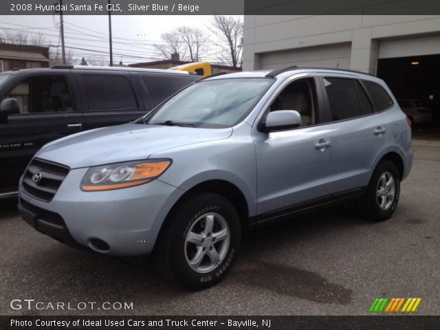 2008 Hyundai Santa Fe GLS in Silver Blue