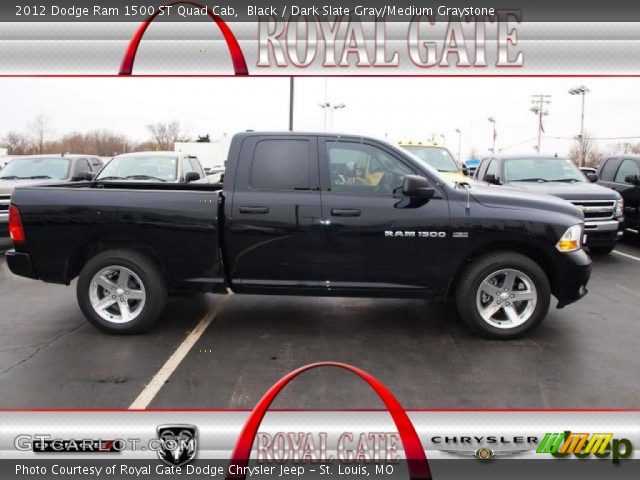 2012 Dodge Ram 1500 ST Quad Cab in Black
