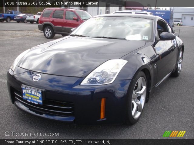 2008 Nissan 350Z Coupe in San Marino Blue