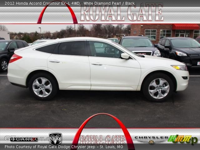 2012 Honda Accord Crosstour EX-L 4WD in White Diamond Pearl