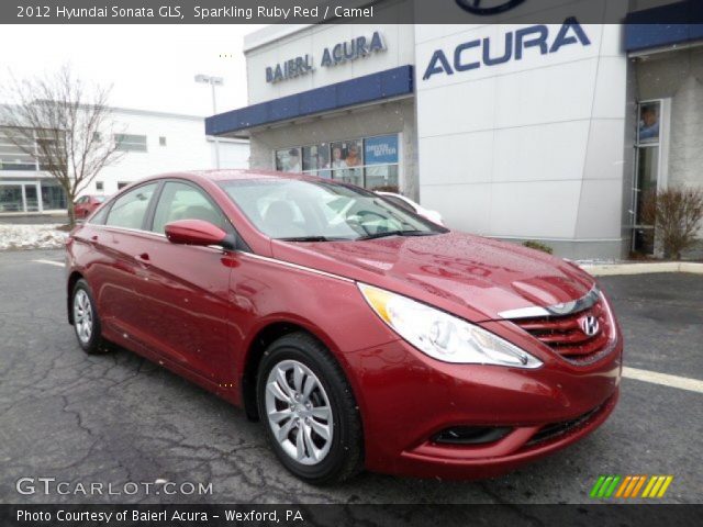 2012 Hyundai Sonata GLS in Sparkling Ruby Red