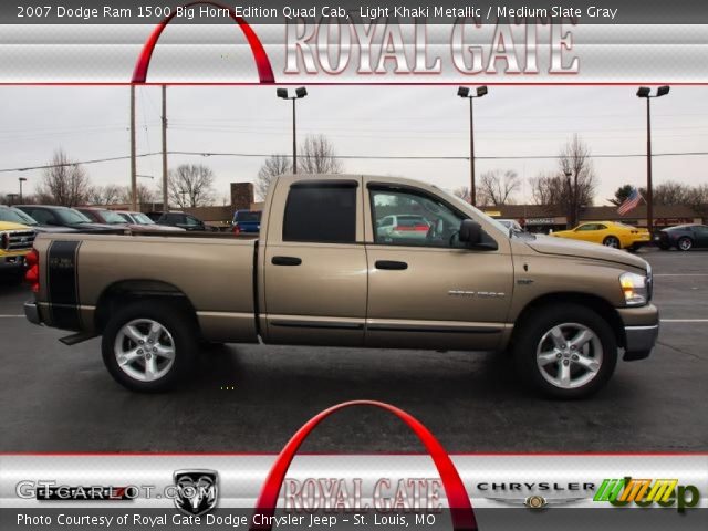 2007 Dodge Ram 1500 Big Horn Edition Quad Cab in Light Khaki Metallic