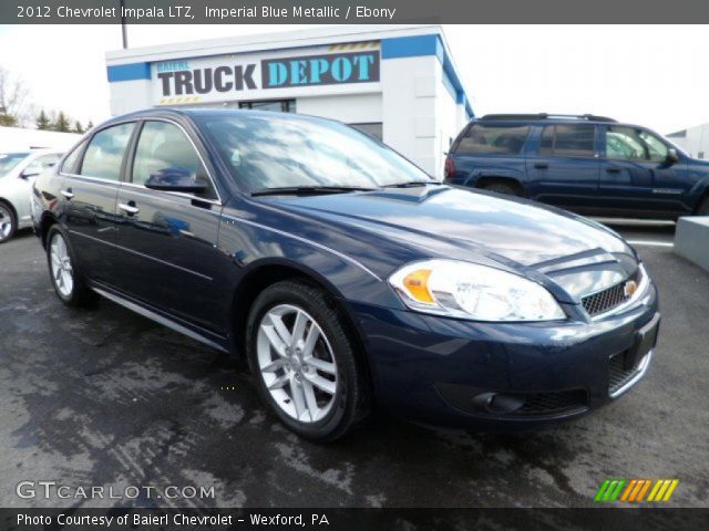 2012 Chevrolet Impala LTZ in Imperial Blue Metallic