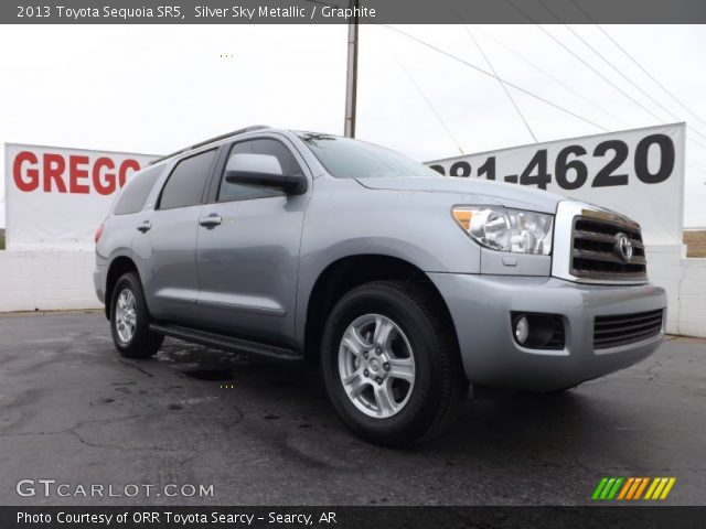 2013 Toyota Sequoia SR5 in Silver Sky Metallic
