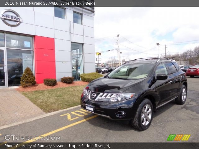 2010 Nissan Murano SL AWD in Super Black