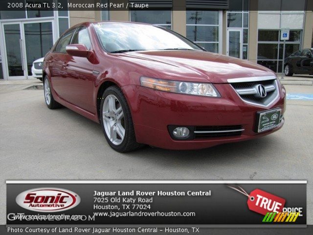 2008 Acura TL 3.2 in Moroccan Red Pearl