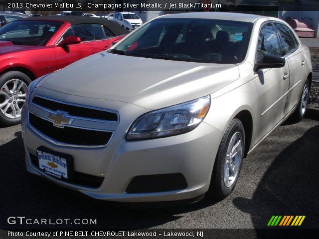 2013 Chevrolet Malibu LS in Champagne Silver Metallic
