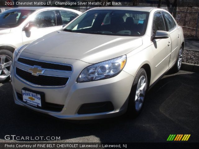 2013 Chevrolet Malibu LT in Champagne Silver Metallic
