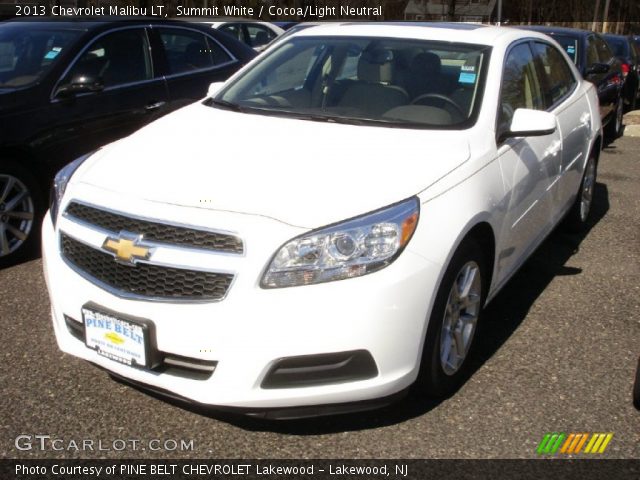 2013 Chevrolet Malibu LT in Summit White