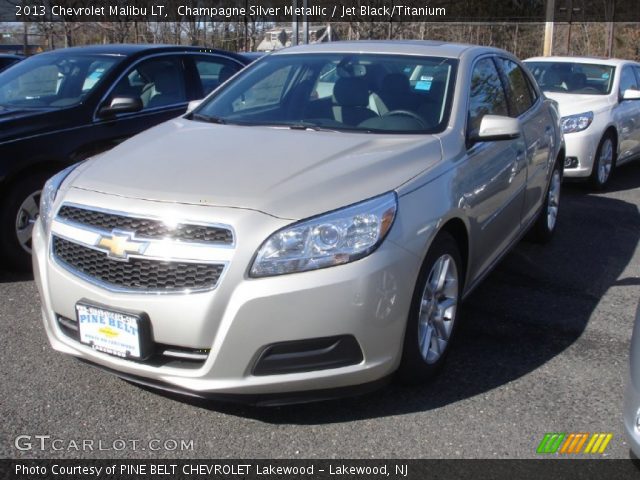 2013 Chevrolet Malibu LT in Champagne Silver Metallic