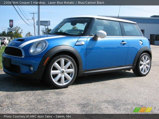 2008 Mini Cooper S Hardtop in Laser Blue Metallic