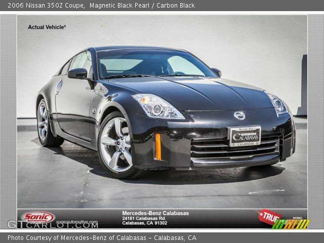 2006 Nissan 350Z Coupe in Magnetic Black Pearl