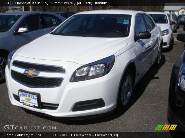 2013 Chevrolet Malibu LS in Summit White