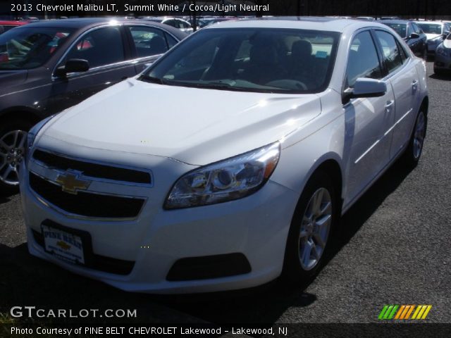 2013 Chevrolet Malibu LT in Summit White