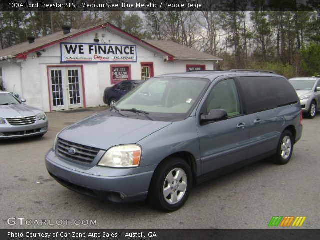 2004 Ford Freestar SES in Medium Steel Blue Metallic