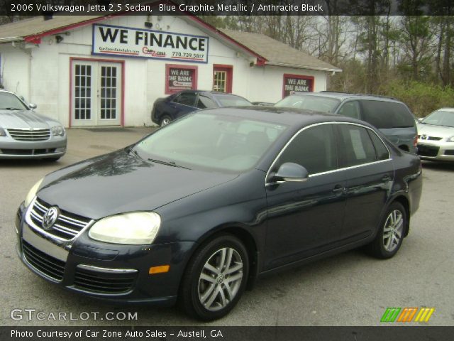 2006 Volkswagen Jetta 2.5 Sedan in Blue Graphite Metallic