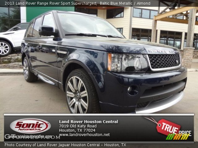2013 Land Rover Range Rover Sport Supercharged in Baltic Blue Metallic