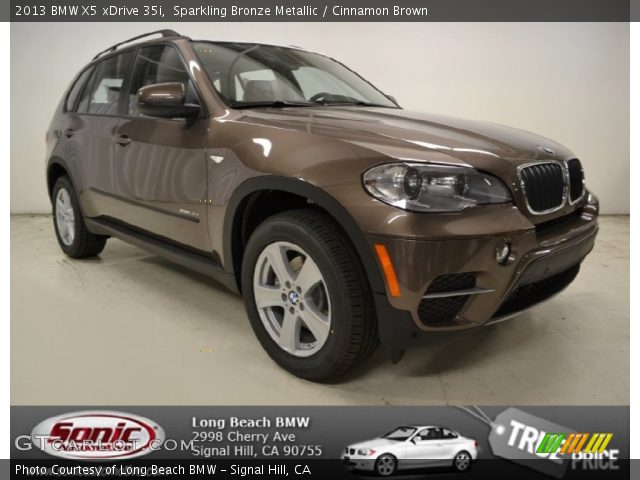 2013 BMW X5 xDrive 35i in Sparkling Bronze Metallic